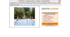 Desktop Screenshot of camping-oleron-airotel.bernezac.com