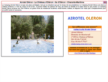 Tablet Screenshot of camping-oleron-airotel.bernezac.com